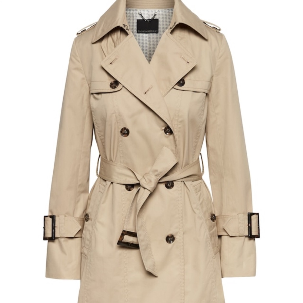 NWT Banana Republic Classic Water-Resistant Trench